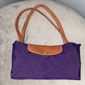 Purple long champ bag